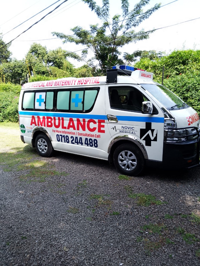 Novic Medical emergency ambulance