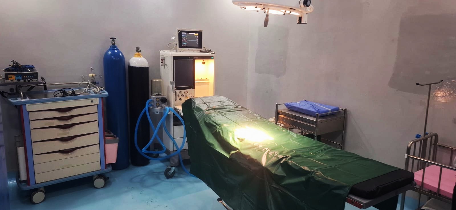 Operating theater at Novic Medical and Maternity Hospital